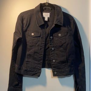 I Love H81 Black Jean Jacket